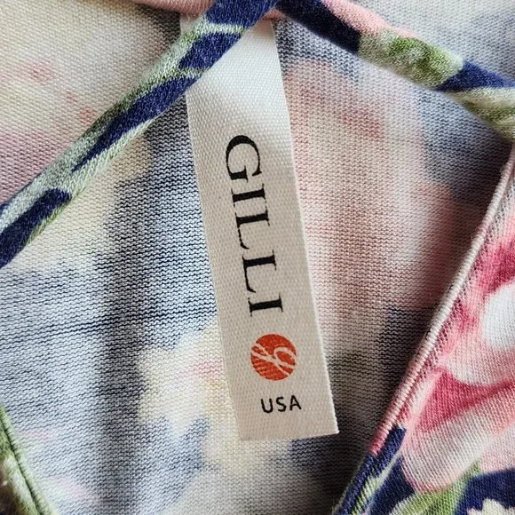 Gilli Floral Culotte Dress Size Large - Picture 10 of 16